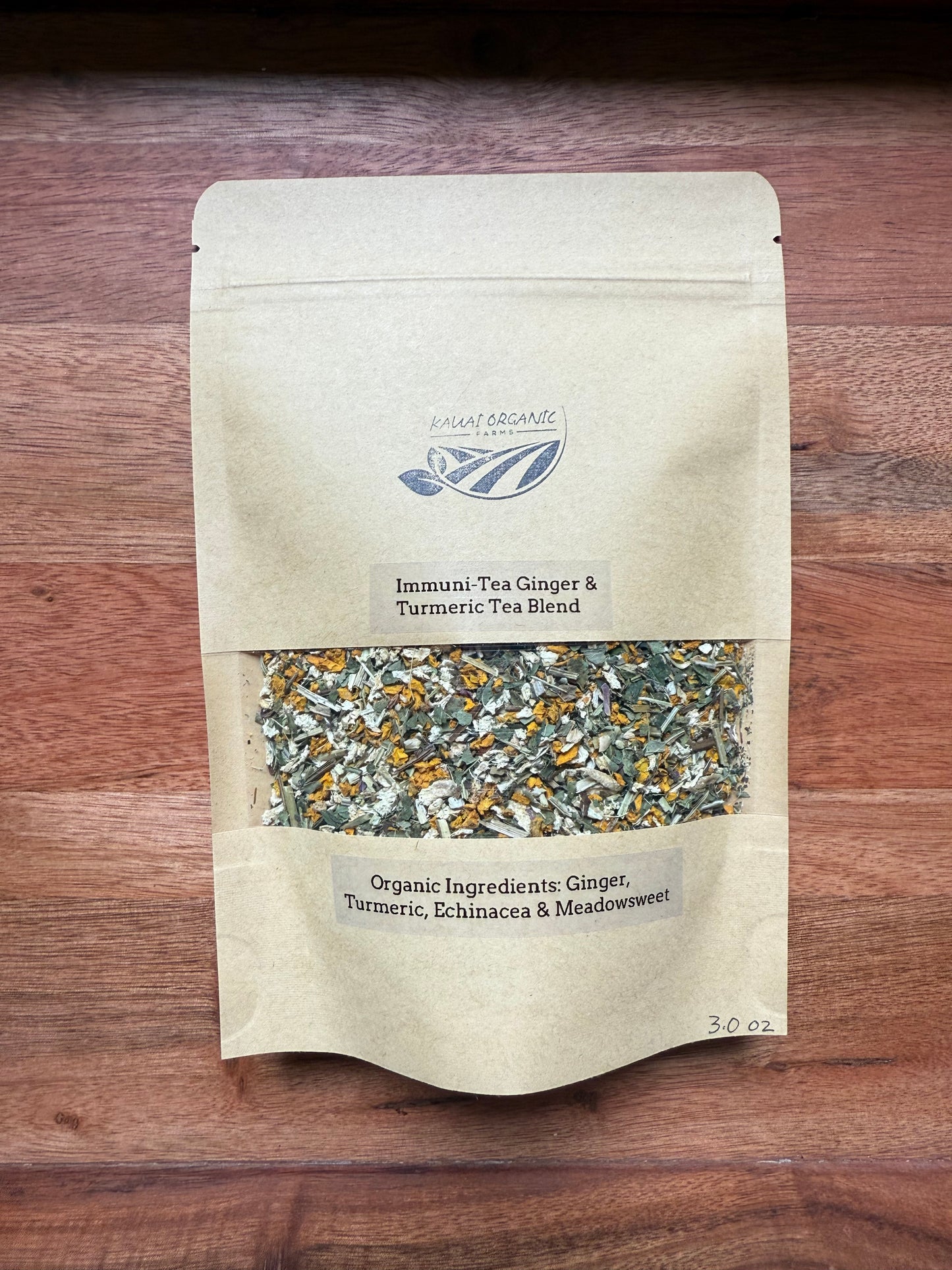 Immuni-Tea Ginger and Turmeric Tea Blend 2oz