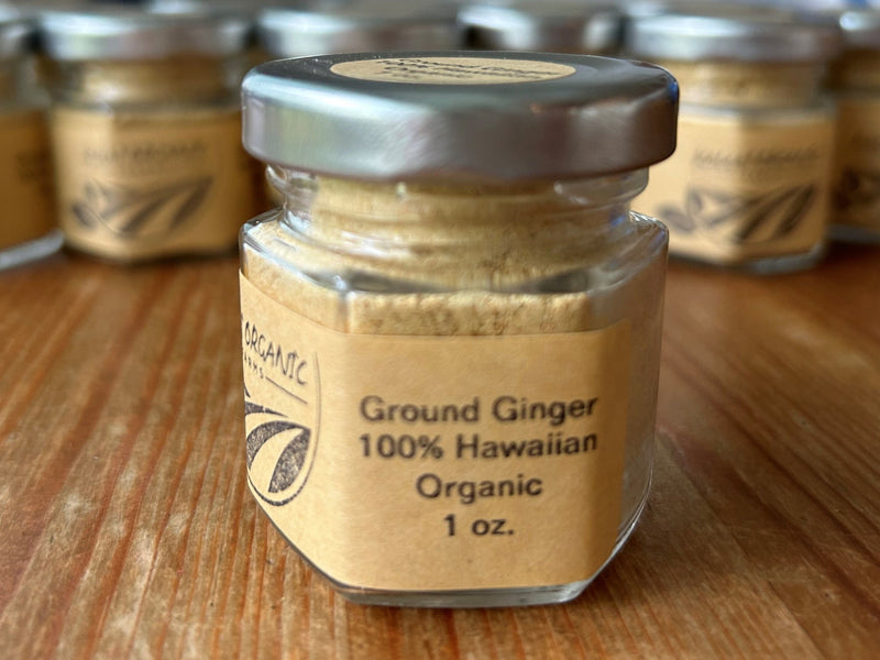 Organic Ground Ginger- 1oz jar