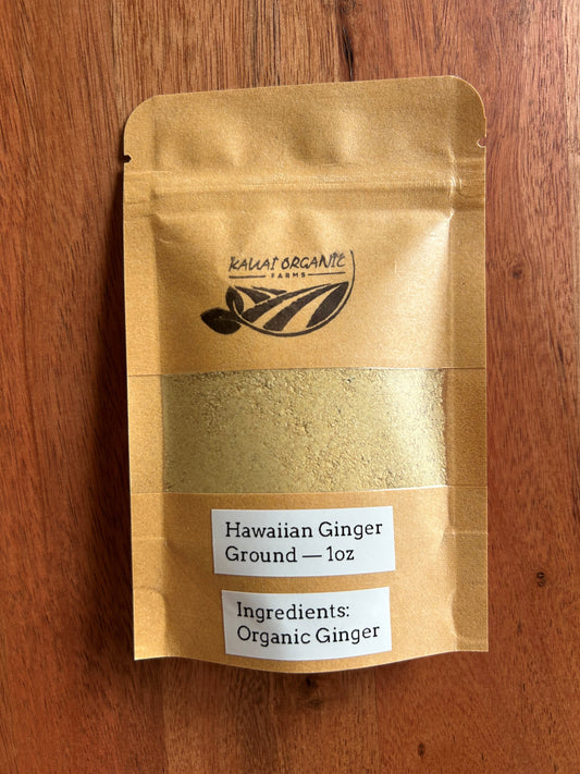 Hawaiian Ground Ginger- 1oz