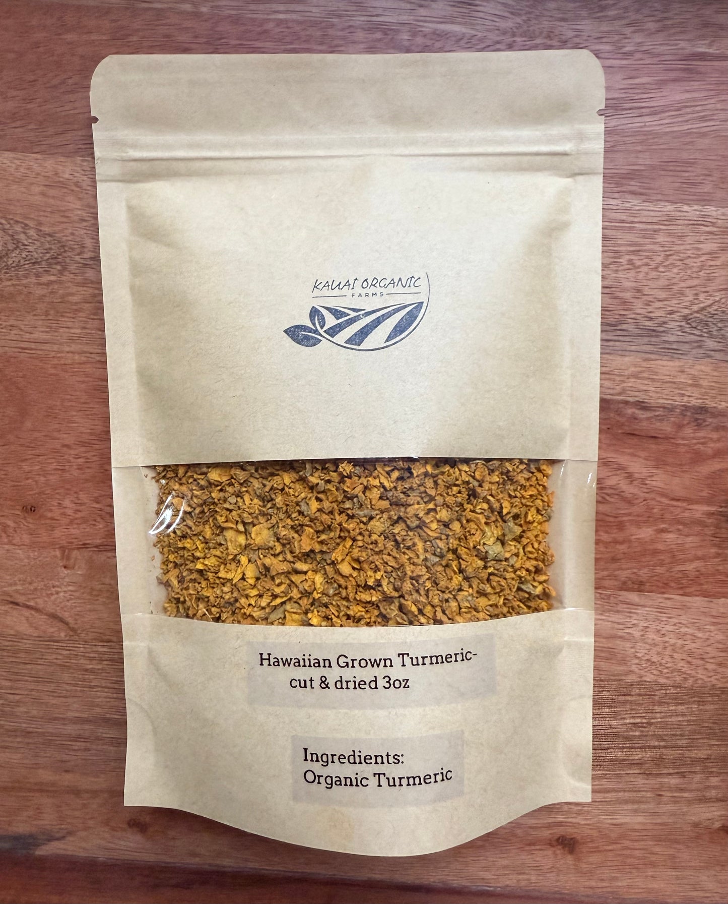 Hawaiian Turmeric - Cut & Dried 3oz