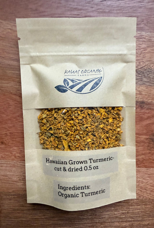 Hawaiian Turmeric - Cut & Dried 0.5 oz