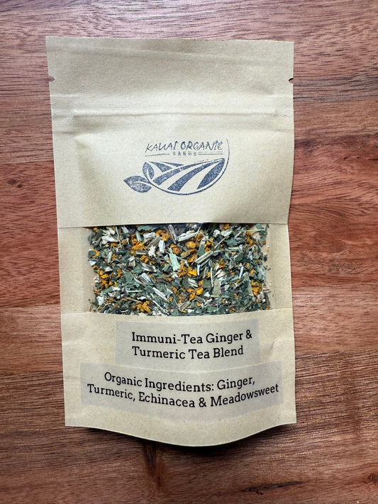 Immuni-Tea Ginger and Turmeric Tea Blend  0.5 oz