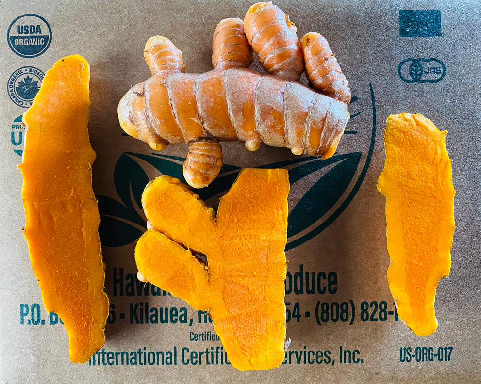 Organic (Red) Hawaiian Turmeric Root